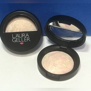 (2) Laura Geller Baked Balance N Brighten Illuminate Foundation Porcelain Mini